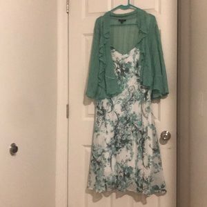 Connected Apparel Floral Dress